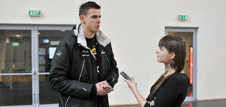 Mariusz Wlazły: Jestem tu pierwszy raz. Elbląg bardzo zaczął mi się podobać