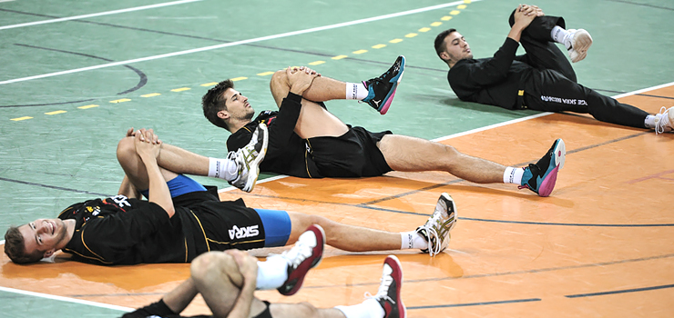 Zobacz zdjęcia z treningu Skry Bełchatów. Dlaczego nie było na nim Andrzeja Wrony i Michała Winiarskiego?