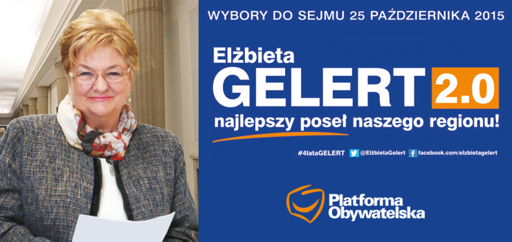 RANKING POSŁÓW: Elżbieta Gelert najlepsza!