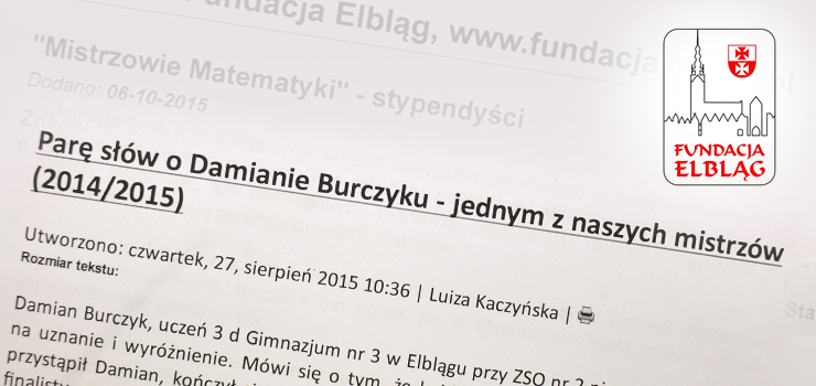 "To niesprawiedliwo spoeczna". Ma najlepsze osignicia w wojewdztwie w matematyce, ale stypendium nie dosta