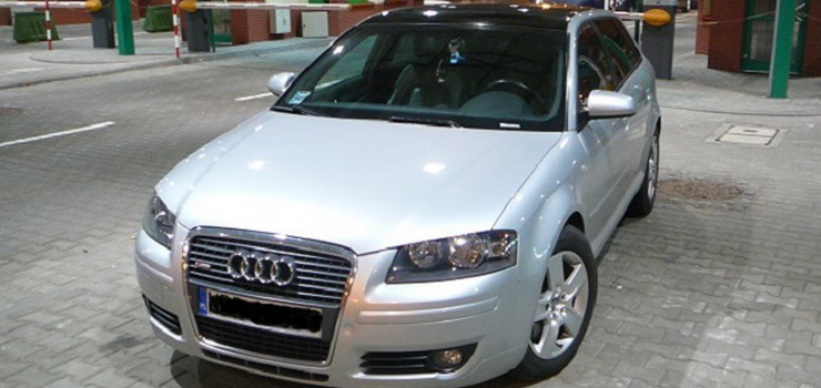 Pogranicznicy zatrzymali w Grzechotkach audi warte 33 tys. z