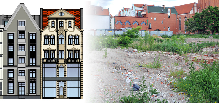 Między Rybacką a Bednarską wyrosną kamienice. Dwie będą rekonstrukcjami