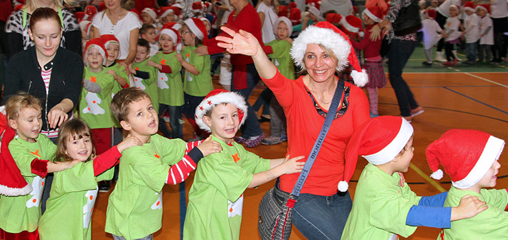 Elbląskie przedszkolaki bawiły się na wspólnej imprezie mikołajkowej. Zobacz zdjęcia