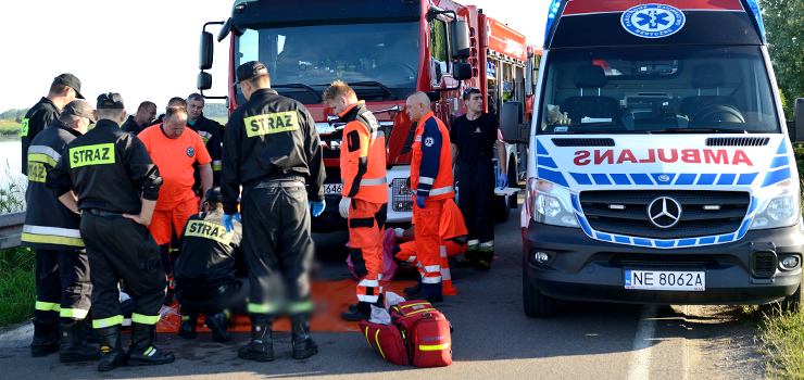 Wypadek na Modrzewinie. Mczyzna spad z rusztowania, zmar w szpitalu