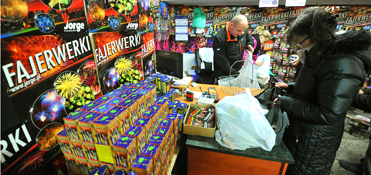 Straż Miejska przypomina: 31 grudnia i 1 stycznia to jedyne dni, w których można używać fajerwerków