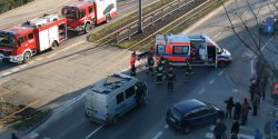 Pk. Dbka: potrcenie na przejciu dla pieszych. Ranny mczyzna zmar w szpitalu (aktualizacja)