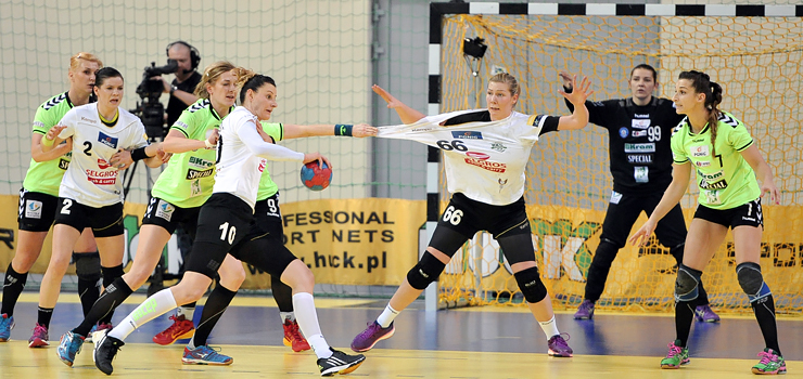 Porażka elbląskich szczypiornistek w meczu na szczycie z MKS Selgros Lublin