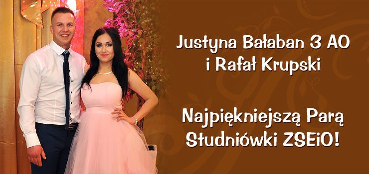 Justyna Baaban i Rafa Krupski - Najpikniejsz Par Studniwki ZSEiO