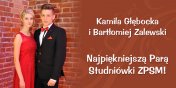 Kamila Głębocka i Bartłomiej Zalewski - Najpiękniejszą Parę Studniówki  ZPSM