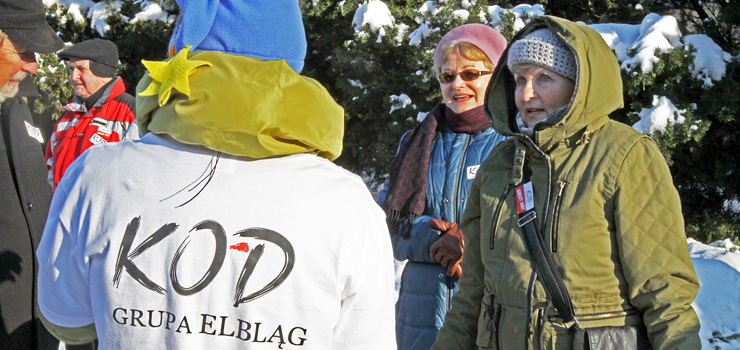 Aktualnie elbląski oddział KOD liczy 79 osób. Jakie inicjatywy planują zorganizować?