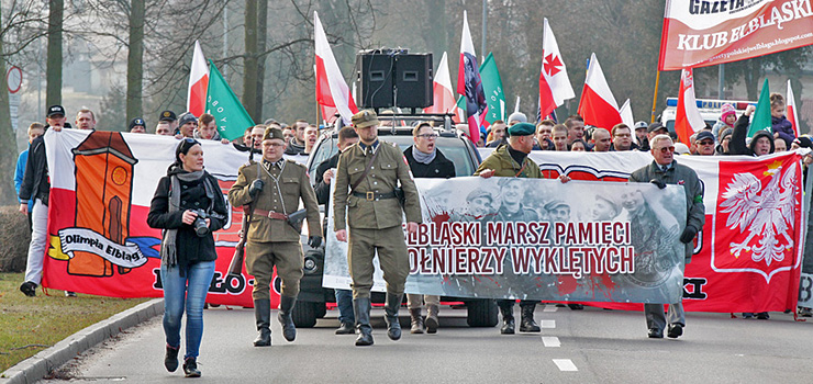 "Chcielimy uczci ludzi, ktrych imi przez lata byo szkalowane". Za nami I Elblski Marsz Pamici onierzy Wykltych