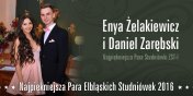 Enya Żelakiewicz i Daniel Zarębski - Najpiękniejszą Parą Elbląskich Studniówek 2016
