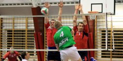 Siatkarze KAM wygrali i odrobili cz�� zaleg�o�ci
