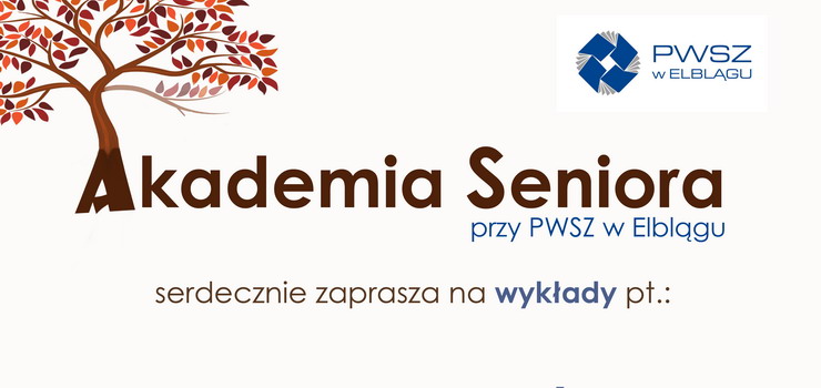 Kolejne wykłady w ramach Akademii Seniora