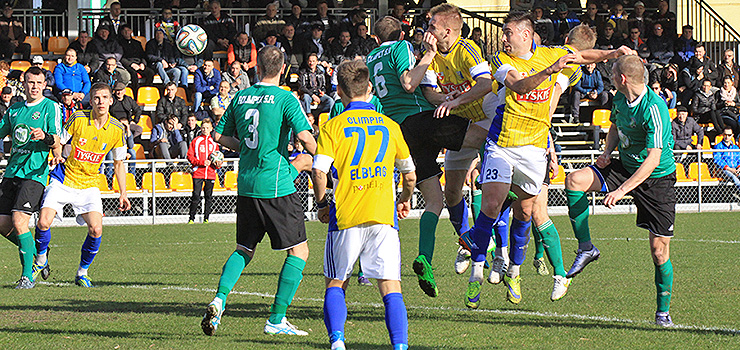 Olimpia Elbląg uratowała remis w ostatniej minucie