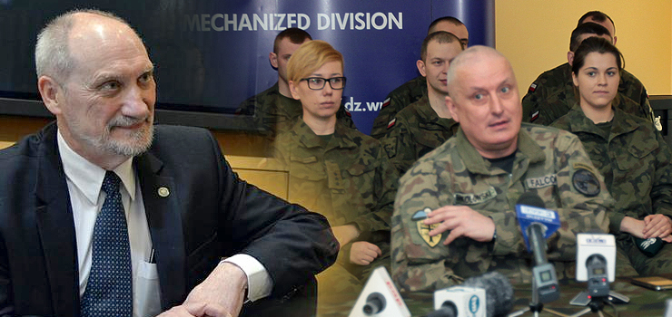 Minister Antoni Macierewicz zapowiedział powiększenie armii i wzmocnienie ściany wschodniej