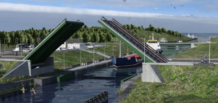 Ministerstwo zaprezentowało wizualizację Kanału przez Mierzeję. Zobacz materiał video