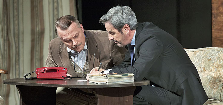 Zobacz fotorelację ze spektaklu "Pół na pół"