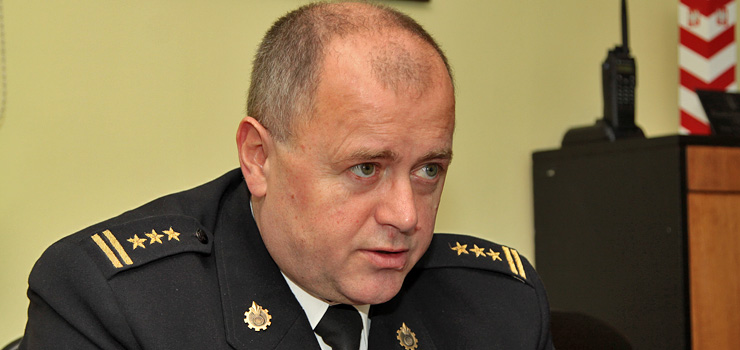 Komendant PSP Tomasz winiarski odchodzi na emerytur
