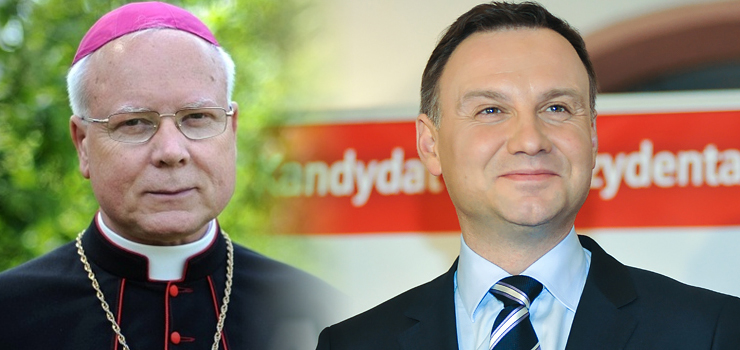 Biskup diecezji elblskiej z wizyt w USA. "Duda to dar od Boga"