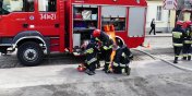 Poar w mieszkaniu przy Krlewieckiej. Palio si ko pitrowe