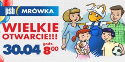 Wielkie otwarcie nowego marketu Mr�wka w Elbl�gu! Olbrzymia powierzchnia i du�y wyb�r