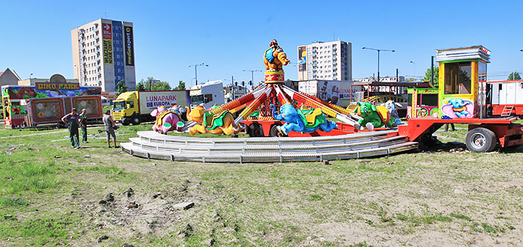 Jarmark w centrum Elblga? Powstaje lunapark przy Nowowiejskiej