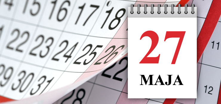 27 maja dniem wolnym od pracy... dla administracji rządowej