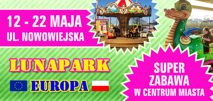 Lunapark EUROPA zaprasza – wygraj zaproszenie