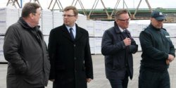 Wojewoda odwiedzi� Elbl�g. Rozmawia� z Prezydentem o uruchomieniu odpraw fitosanitarnych