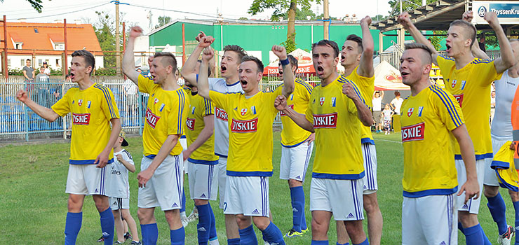 Olimpia wygrała z Łomżą i została mistrzem. Zagra w barażach o II ligę z Motorem Lublin lub Stalą Rzeszów