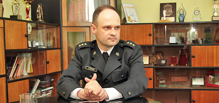 Elbląscy strażacy mają nowego komendanta. Łukasz Kochan: Odpowiedzialność jest ogromna