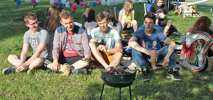 Wielkie żaków grillowanie odbyło się na Wspólnej