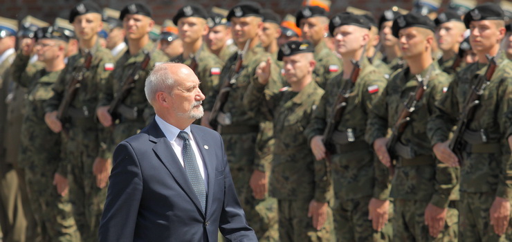 Minister Antoni Macierewicz: Przyso brygady w Braniewie jest dobra