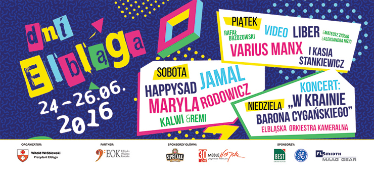 Dni Elbląga - koncertowe powitanie lata!