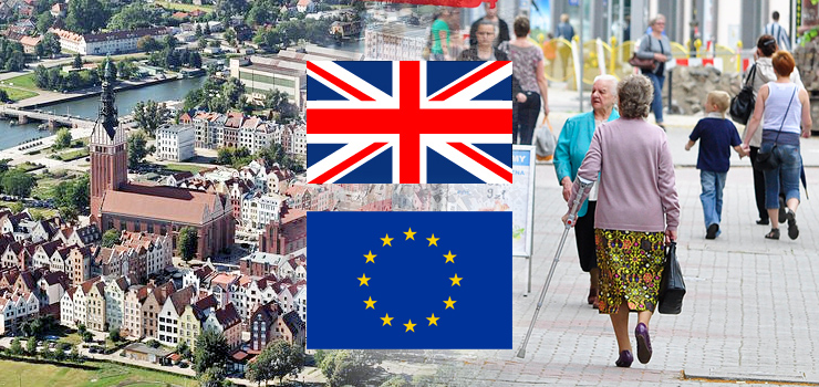 Wielka Brytania opuszcza UE! Czy populacja Elblga wzronie?