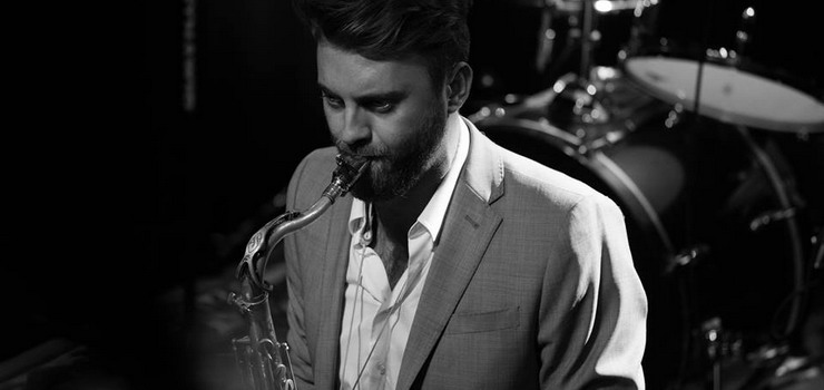 Piotr Chcki na jam session w Krypcie