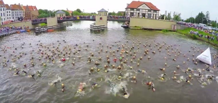 Zobacz materiał filmowy z finału Garmin Iron Triathlon - to były pierwsze takie zawody w Elblągu!