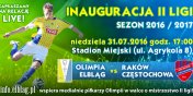 Rusza pikarska II liga. Olimpia Elblg - Rakw Czstochowa LIVE