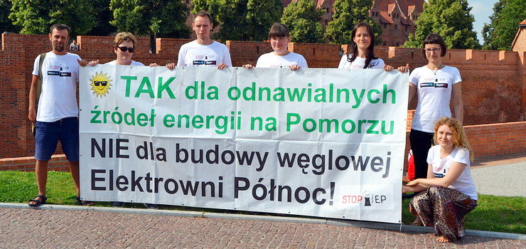 "Nie możemy siedzieć na tyłku, nic nie robić". Elblążanie mówią "nie" budowie Elektrowni Północ