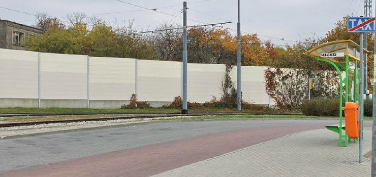 Wikingowie, Truso i Krzyacy. Ekrany akustyczne Nad Jarem pokryj historyczne murale