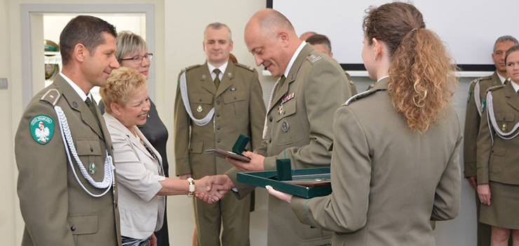 Ślubowanie, mianowanie i wręczenie emblematów w W-MOSG