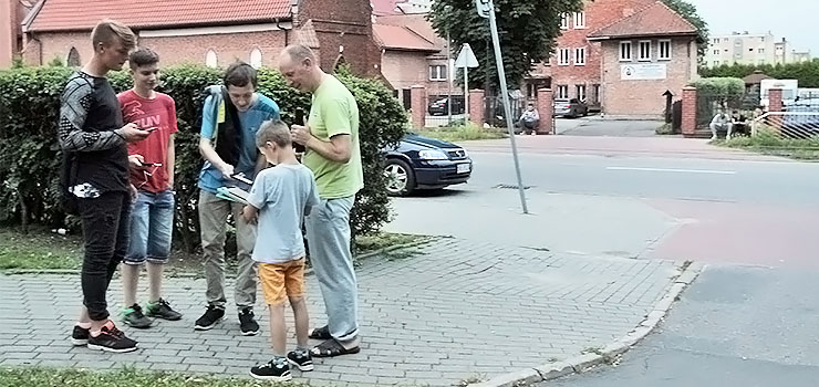 Elblążanie dali się złapać Pokemonom