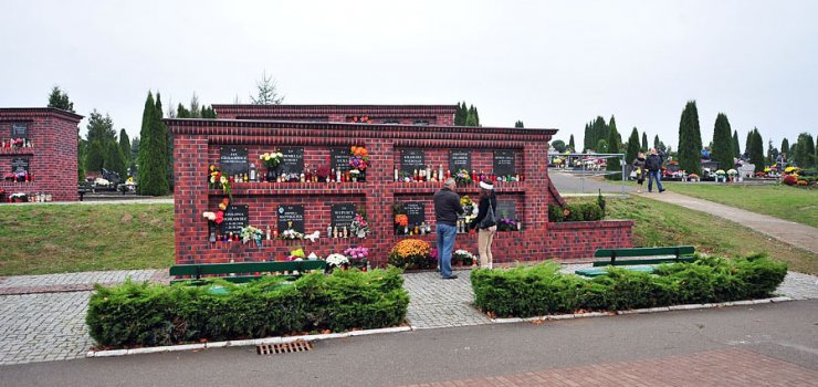 Będzie więcej miejsc pochówku na cmentarzu Dębica. Nowe kolumbaria powstaną jeszcze w tym roku