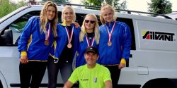 Elbl�scy kajakarze ZKS "Olimpia" z medalami na Mistrzostwach Polski Junior�w
