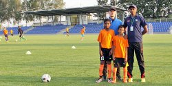 Sportowa delegacja z Malediww z wizyt w Elblgu. Przyjechali, by uczy si pikarskiego rzemiosa
