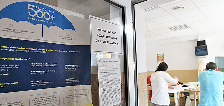 Ratusz pod natłokiem obowiązków Programu 500+. Z jednego referatu utworzono dwa odrębne