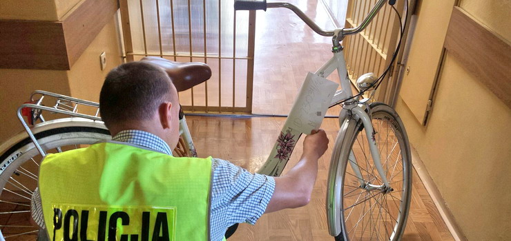 Mczyzna zatrzymany na gorcym uczynku – rower wrci do waciciela