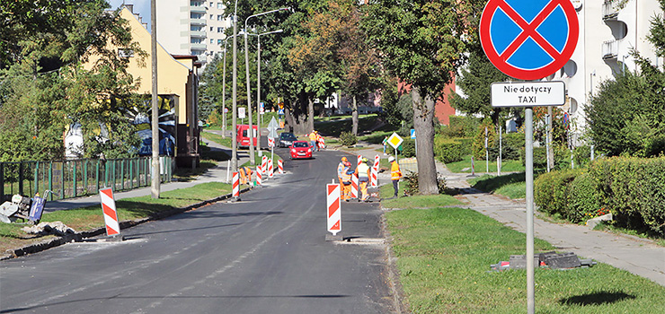 Weekendowe remonty dróg – ul. Obrońców Pokoju oraz ul. Robotnicza
