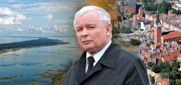Prezes Kaczyński dzisiaj w Elblągu. Mają paść terminy rozpoczęcia i zakończenia przekopu Mierzei